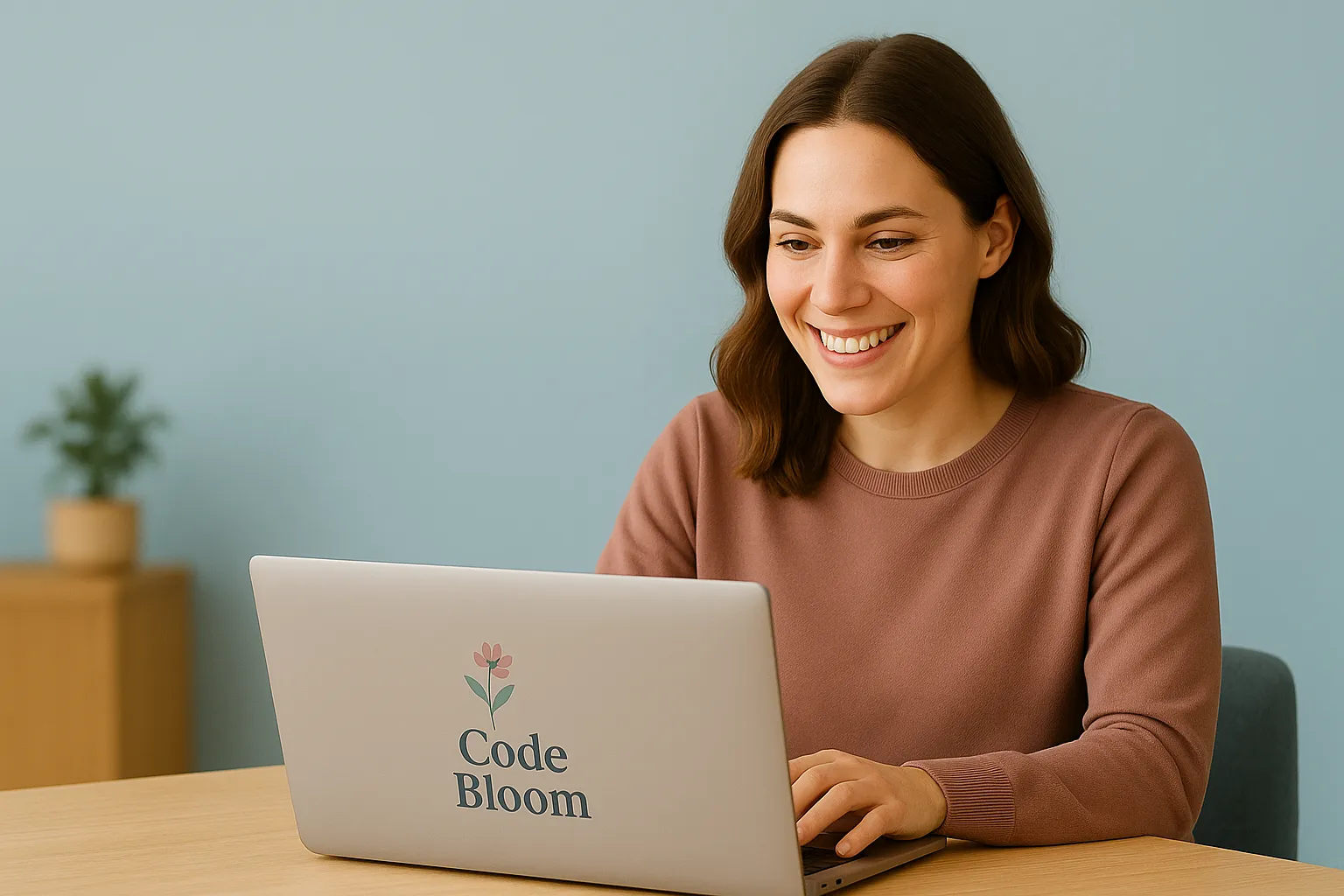 Code Bloom Hero Background